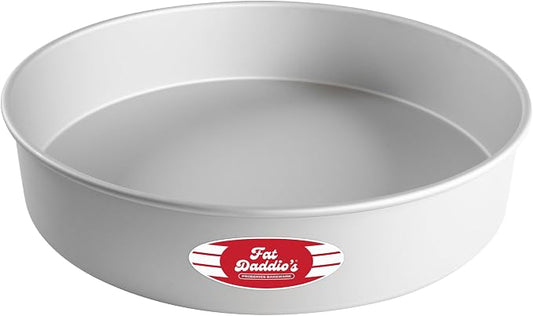 Fat Daddio's Round Cake Pan, 15 x 3 Inch, Silver by FatDaddios