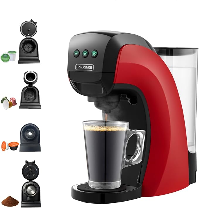 Warriors1 4-in-1 Coffee Maker & Espresso Machine | Fits k cup/dg/ground/nes - Image 2