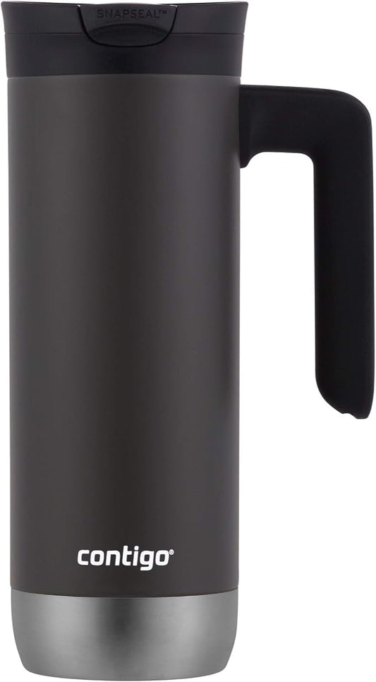 Contigo Superior 2.0 Stainless Steel Travel Mug with Handle with SNAPSEAL Lid, 20oz. by Unknown