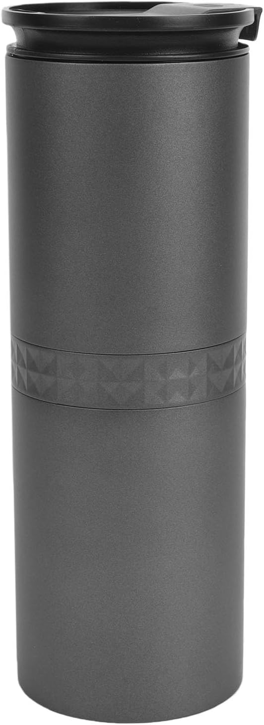 Portable Coffee Machine, Plastic Electric Coffee Grinder Brewer Cup with Adjustable Grinding Degree 2000mAh 23.2 X 8 X 8cm for Home Office Travel Camping - Image 9