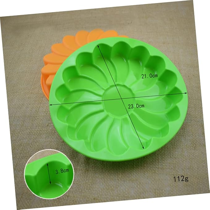 Silicone Cake Pan Large Baking Easy Release and Clean for Birthday Cheesecake Random - Image 9