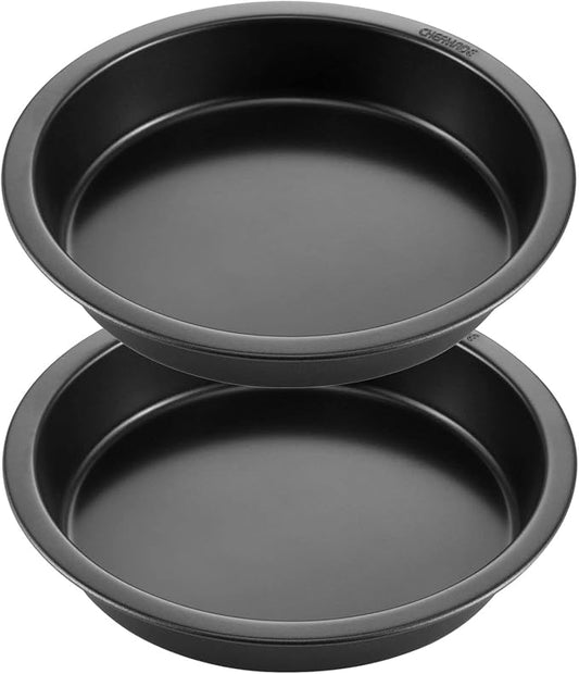 CHEFMADE Round Cake Pan, Nonstick 8 Inch Cake Pan for Baking, Set of 2 by CHEFMADE