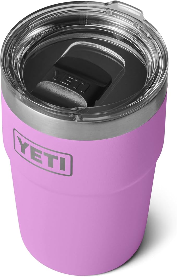 YETI Rambler 16 oz Stackable Tumbler, Vacuum Insulated, Stainless Steel with MagSlider Lid | Stackable - Image 3