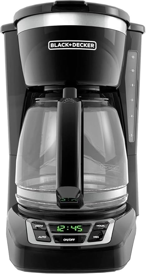 BLACK+DECKER 12-Cup Drip Coffee Maker with Vortex Brewing by Unknown