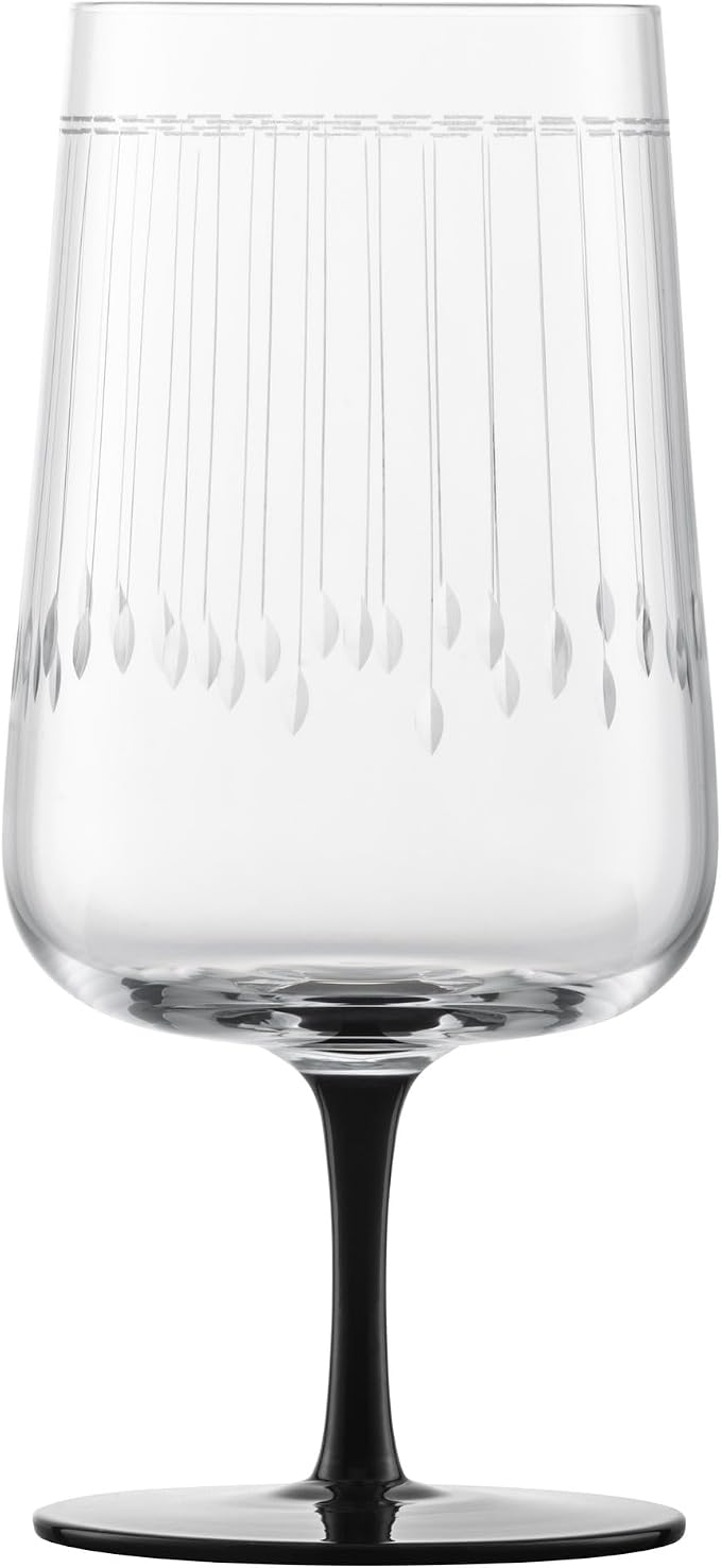 Zwiesel Glas Handmade Glamorous Crystal Glass, 16 Ounce Cabrenet (Set of 2), Clear by Unknown