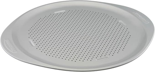 Farberware Insulated Nonstick Bakeware 15.5-Inch Round Pizza Pan, Light Gray by Farberware