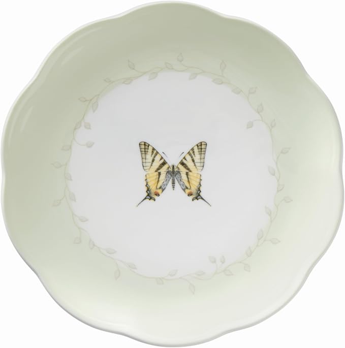 Lenox Dessert Plate Set, Lenox Butterfly Meadow Colors Collection 4-Piece Dessert Porcelain Plates Set, Service For 4, Dishwasher & Microwavable Plate, Small Plates, Home And Dining(Assorted, 4 Piece) - Image 4