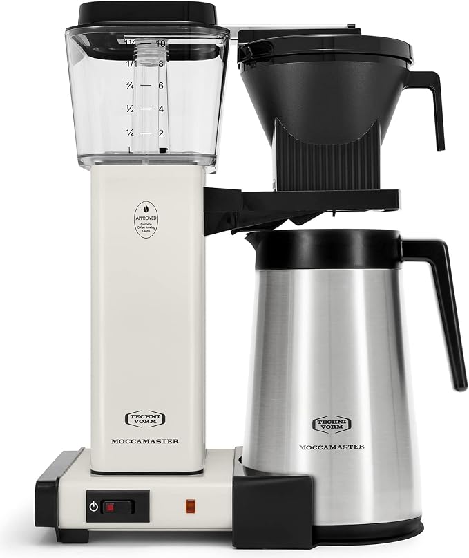 Technivorm Moccamaster 79318 KBGT thermal Carafe 10-Cup Coffee Maker 40 Ounce, Off-White 1.25l by Unknown