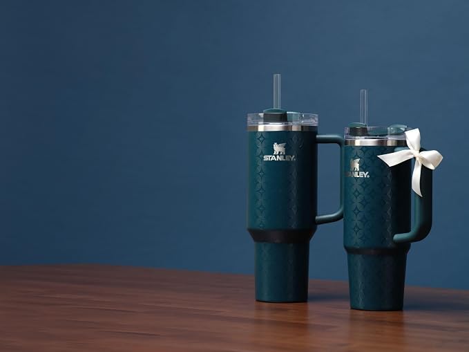 STANLEY Quencher H2.0 Flow State Tumbler, 30 oz, Ponderosa Star | Handle and Straw | 3-Position Lid | Cup Holder Compatible for Travel | Insulated Stainless Steel Cup | BPA-Free - Image 4