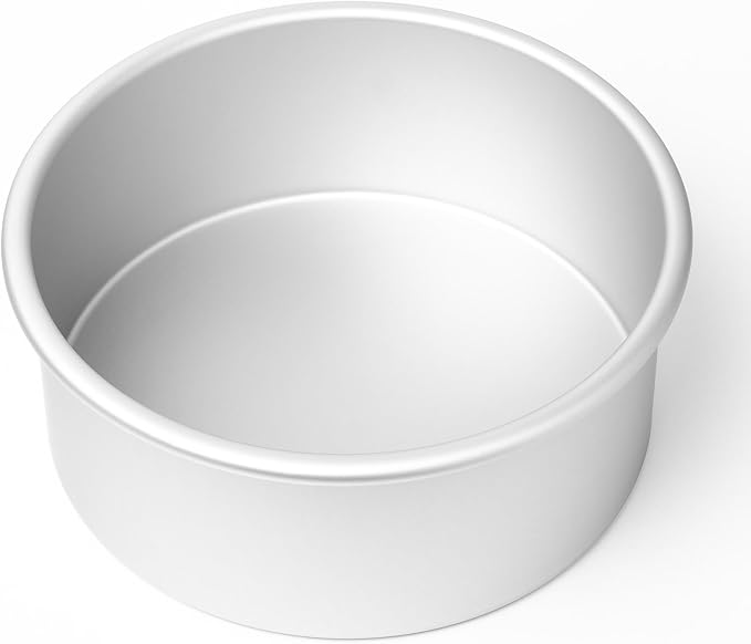 7 x 3 Inch Round Cake Pans, Set of 2 Anodized Aluminum Cake Pans Baking Tins - Image 4