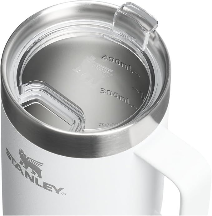 STANLEY The Everyday Suburban Mug | 16 oz | Drink Through Lid | Cup for Coffee, Tea and Drinks | Insulated Stainless Steel Coffee Mug | BPA-Free | Frost - Image 2