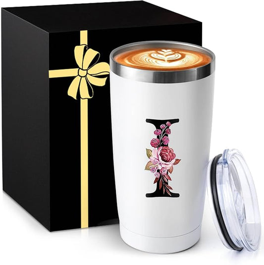 20 Oz Insulated Coffee Cup with Lid Car Tumbler Travel Mug Women Thank you Appreciation Gratitude Female Back School Teacher End of Year Pastor Wife Team Mom Coach Nurse Day Doctor Bulk Gifts Ideal by MNZZ