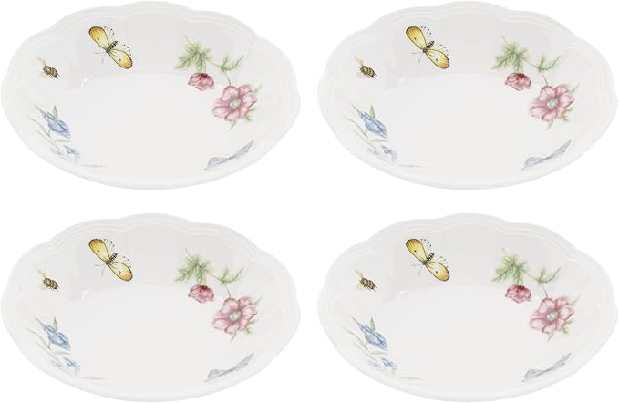 Lenox 895705 Butterfly Meadow Fruit Bowls, Set Of 4 by Lenox