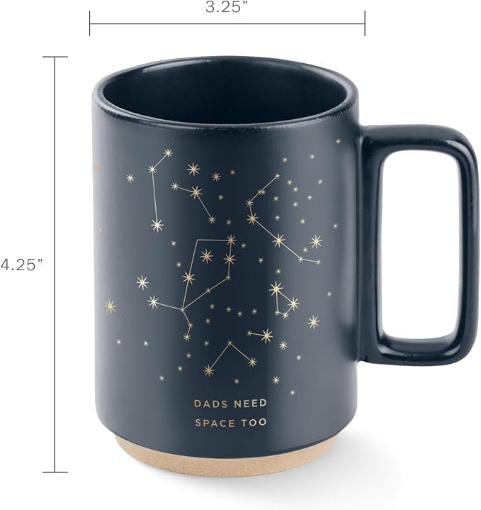 Fringe Studio Utah Mug, Space Dad (483006), Navy, 12 fl oz - Image 3