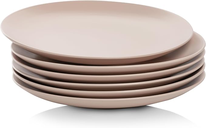 10 Strawberry Street Wazee Matte Coupe Dinnerware, Salad Plate, Blush, Set of 6 - Image 3