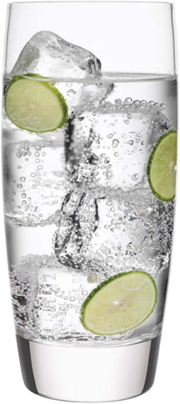 Luigi Bormioli Michelangelo Cooler Glasses, 20 Oz - Clear, Set of 4 | Large Lead-Free Crystal Glass for Water, Iced Tea & Other Beverages, Elegant Drinkware for Everyday Dining, Dishwasher Safe - Image 4