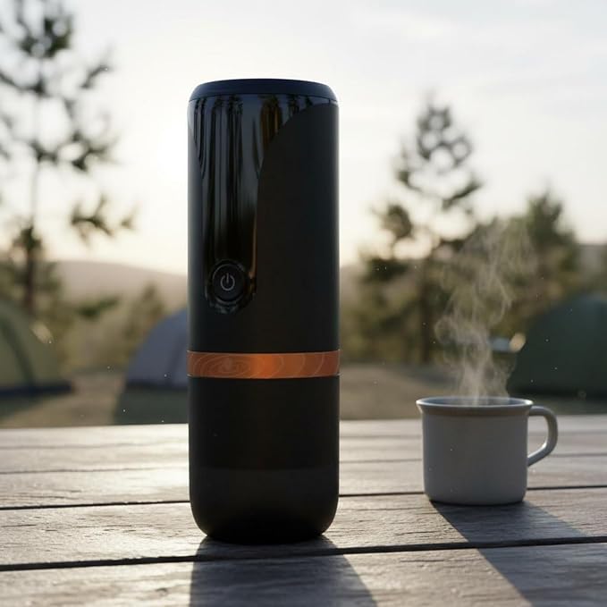 Portable Espresso Machine Compact Coffee Maker Capsule Brewer Ground Coffee Maker Grade Compact Size Portable Design Suitable for travel car use small apartments - Image 2