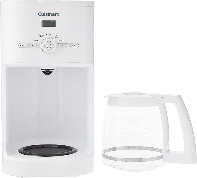 Cuisinart 12-Cup Classic Programmable Coffeemaker, White, 12-Cup, Programmable, DCC-1120NAS - Image 3