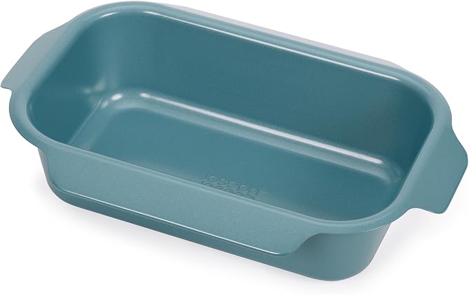 Joseph Joseph Nest™ Bake 2lb Non-Stick Baking Bread Loaf Pan, Carbon Steel, Stackable, Space-Saving Design, 10yr Guarantee, 11.8” x 7.5” by Unknown