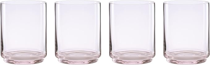 Lenox 897838 Tuscany Classics Stackable Tall Glasses, Set Of 4, Blush by Lenox