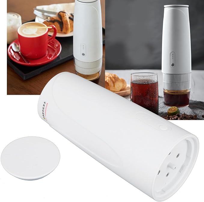 Electric Coffee Machine Automatic Heating Coffee Maker with 15bar Pressure for Kitchen and Travel Use, Compact and Lightweight (powder version) - Image 9