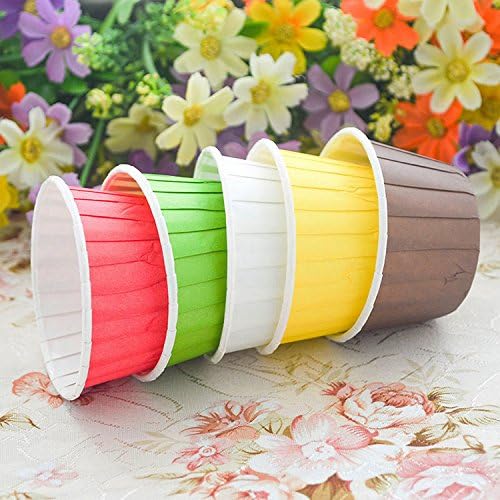 1000-Pack Random Colorful Baking Cup, Dots/Stripes, Standard - Image 2