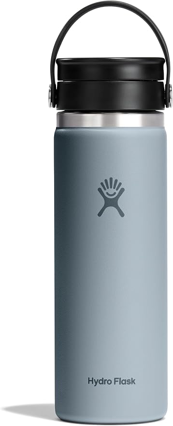Hydro Flask Flex Sip Coffee Tumbler – Insulated Stainless Steel, Non Spill, Leak Proof Travel Cup 20 Oz Shale Gray by Unknown