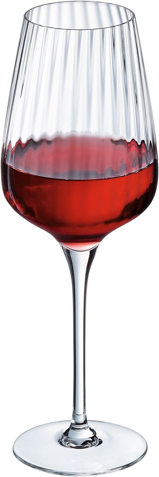 Chef&Sommelier Symétrie Collection 6 Stemmed Glasses 35 cl Made in France Reinforced Packaging | Resistant clear glass, stemware for tasting, dishwasher-safe, made in France - Image 4