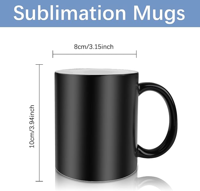 12 PACK 11 oz sublimation color changing mug with boxes round handle tazas para 11oz ounce coffee cups for sublimation mug blanks bulk products - Image 2