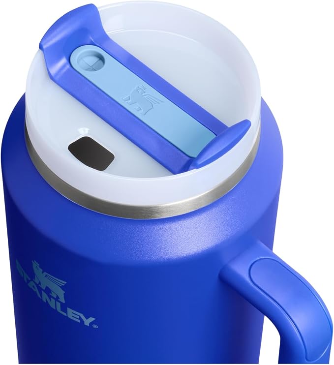 STANLEY Quencher H2.0 Flow State Tumbler, 64 oz, Cobalt | Handle and Straw | 3-Position Lid | Large Capacity for Travel & Sports| Insulated Stainless Steel Cup | BPA-Free - Image 2