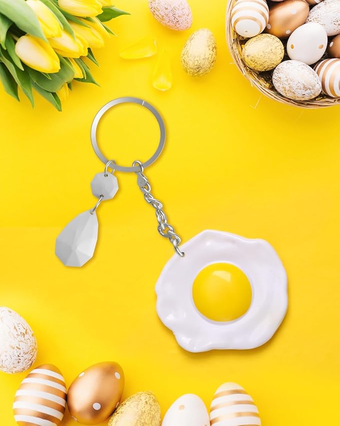 Fried Egg Silicone Mold, 3D Food Silicone Mold, Simulation Egg Chocolate Mold, Artificial Food Molds for Cake Topper, Cupcake Decorating Tools - Image 2
