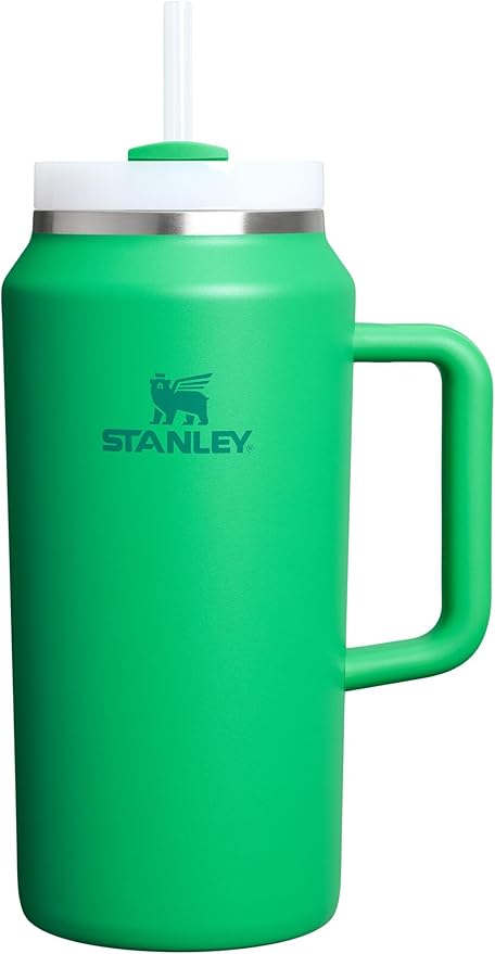 Stanley Quencher H2.0 Tumbler with Handle & Straw 64 oz | Flowstate 3-Position Lid | Large Capacity for Travel & Sports | Insulated Stainless Steel Cup | BPA-Free | Meadow by Unknown