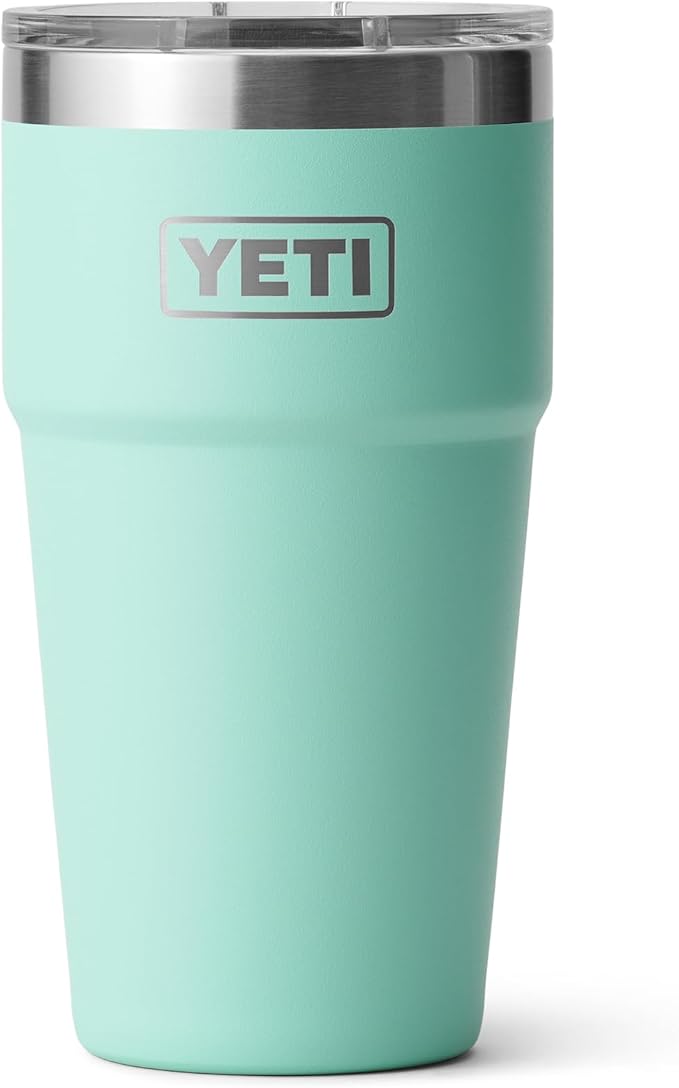 YETI Rambler 20 oz Stackable Tumbler, Stainless Steel, Vacuum Insulated with MagSlider Lid by YETI