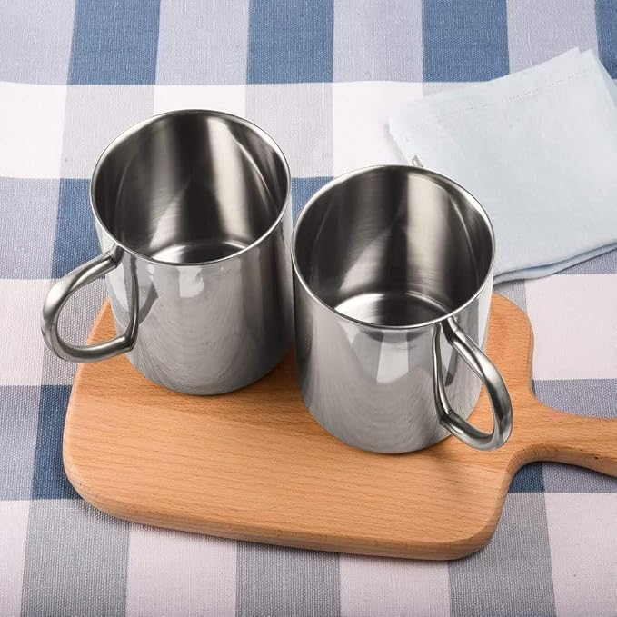 IMEEA Coffee Mug 13.5oz Double Wall Stainless Steel Cups, Set of 2 - Image 9