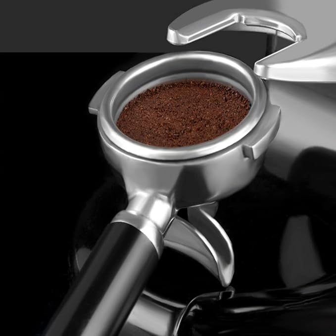 Hztyyier 58mm Coffee Tamper, Stainless Steel Coffee Press Powder Tamping Tool with Flat Base for Home Cafe Bar Commercial Use