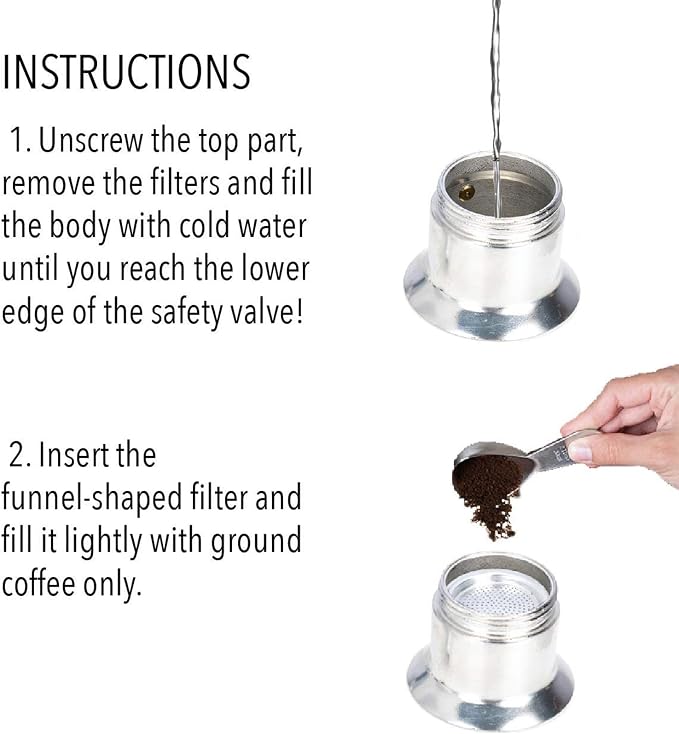 Aluminum Alloy Stovetop Coffee Maker 50ML Single Cup Brewer Lightweight Espresso Machine For Camping Travel Outdoor Kitchen Use - Image 6