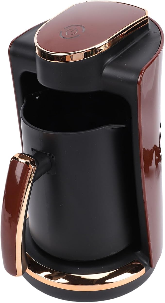 Dioche Greek Lensse Cafetiere Turkish Coffee Maker 550W 250ML Single Cup Electric Turkish Coffee Machine for Home – for Rich Flavor Hot Beverages - Image 2