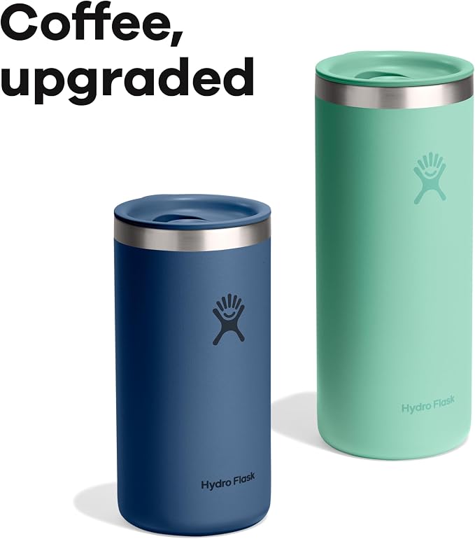Hydro Flask Travel Coffee Cup – Insulated Stainless Steel, Non-Spill, Leak Proof To-Go Tumbler 16 Oz Shale Gray - Image 7