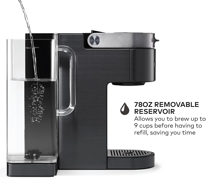 Keurig K-Supreme Plus SMART Coffee Maker, Single Serve K-Cup Pod Coffee Brewer, BREWID and MultiStream Technology, 78 Oz, Black | BREWID, MultiStream Technology, 78 Oz - Image 8