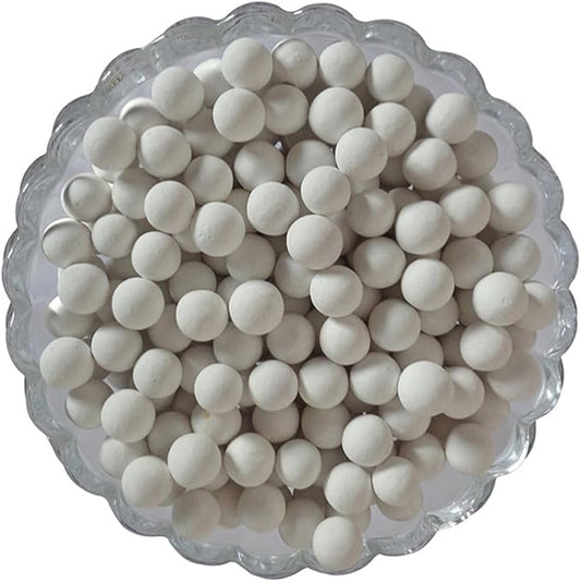 Heat Resistant Ceramic Steam Stone for Baking with Cloth Carry Bag White Pastry Stone for Tart and Bread Baking for Personal Use by JOINPAYA