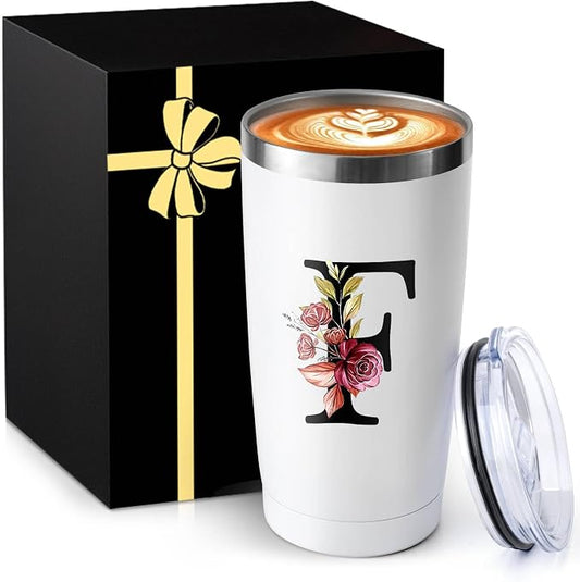 20 Oz Insulated Coffee Cup with Lid Car Tumbler Travel Mug Women Flight Attendant Pet Sitter Caregiver Musicians Dancer Cheerleaders Musician Nanny Hair Stylist Nail Teacher Chaos Coordinator Gift by MNZZ