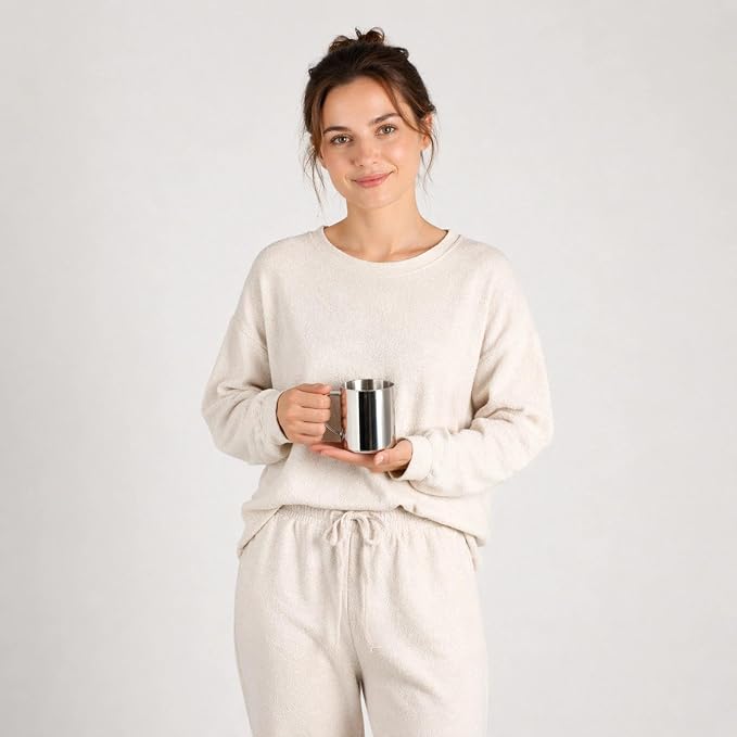 IMEEA Small Coffee Mug 10oz Double Wall Stainless Steel Cups, Set of 2 - Image 4