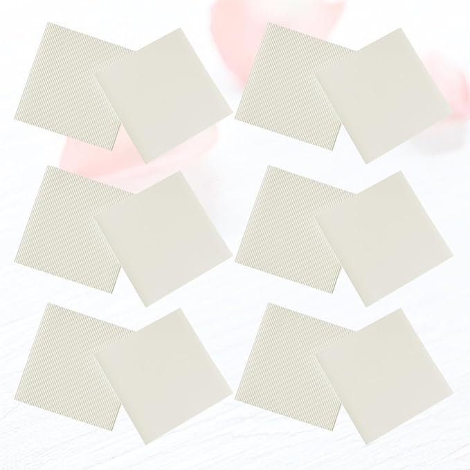 Hemobllo 100 Sheets Inch White Corrugated Paper Pizza Mats Oil-proof Paper Pads for Baking Bread and Cake Suitable for Kitchen and Restaurant Use, 100 Sheets Pack - Image 5