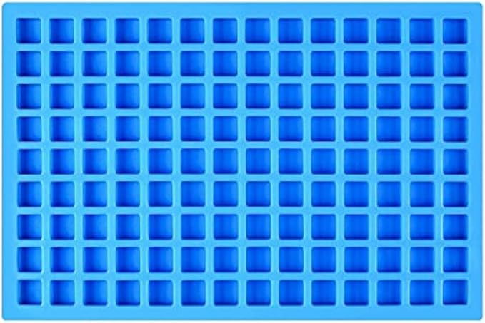 Square Silicone Candy Molds - Mini Silicone Molds for Hard Candy, Chocolate, Gummy, Caramel, Ganache, Ice Cubes (1) by CAKETIME