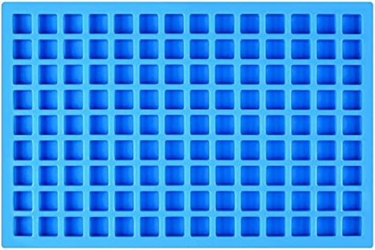 Square Silicone Candy Molds - Mini Silicone Molds for Hard Candy, Chocolate, Gummy, Caramel, Ganache, Ice Cubes (1) by CAKETIME