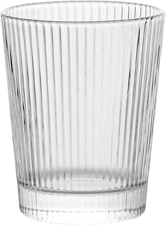 drinking glassware Classic Clear Stemless Drinking Glasses for Juice(Small) by Unknown