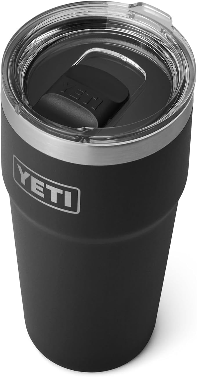 YETI Rambler 20 oz Stackable Tumbler, Stainless Steel, Vacuum Insulated with MagSlider Lid - Image 3