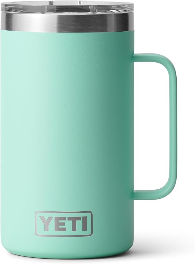 YETI Rambler 24 oz Mug, Vacuum Insulated, Stainless Steel with MagSlider Lid - Image 2