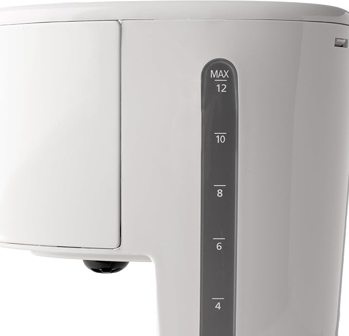 HADEN Coffee Machine, 12 Cup Programmable Drip Coffee Maker | with Auto Shut-Off Function and Reusable Washable Water Filter, Ivory & Chrome - Image 8