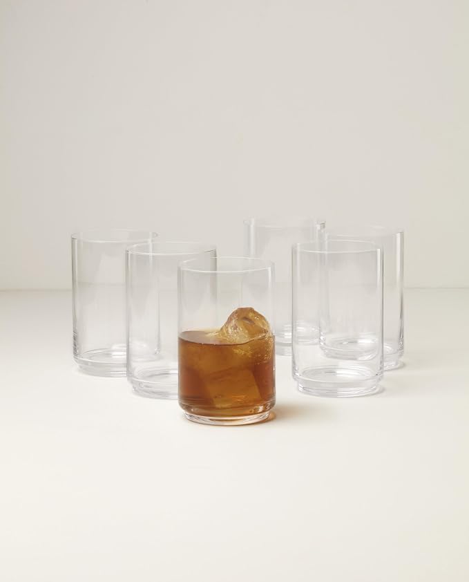 Lenox 897839 Tuscany Classics Stackable Glass Coolers, Set Of 6 - Image 3
